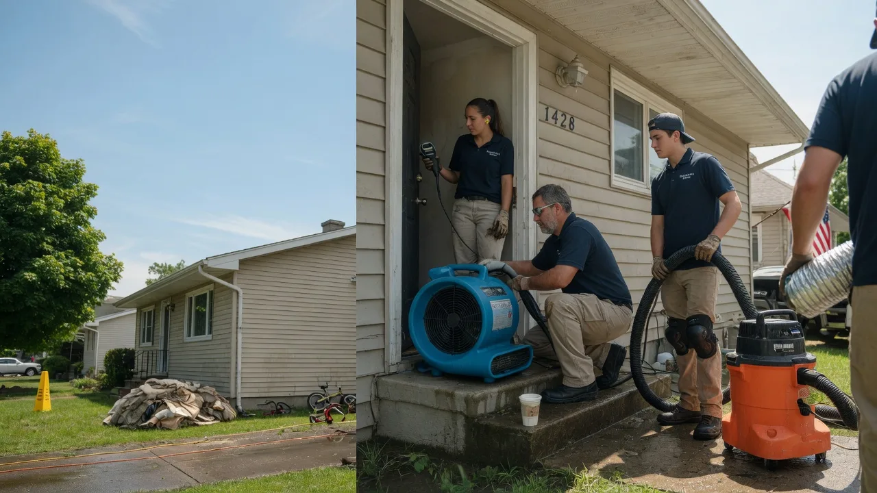 Water Damage Restoration in Germantown, IL near me
